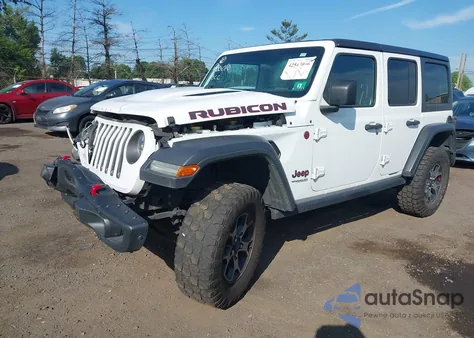 2018 Jeep Wrangler Unlimited Rubicon 4X4 z USA, uszkodzony, nr VIN 1C4HJXFG0JW118772